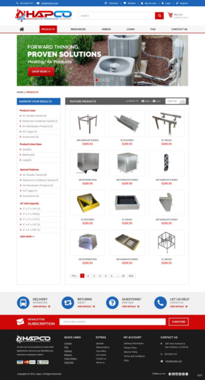 Wordpress Design by pb for RM Brands Inc | Design: #10110802