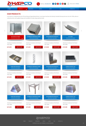 Wordpress Design by pb for RM Brands Inc | Design: #10123290