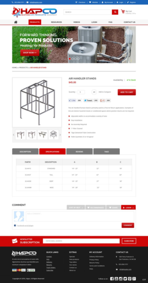 Wordpress Design by pb for RM Brands Inc | Design: #10141532