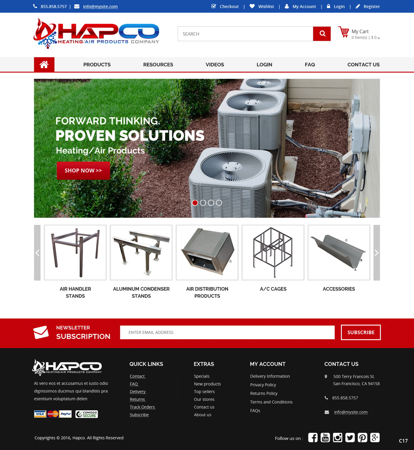 Wordpress Design by pb for RM Brands Inc | Design #10197825