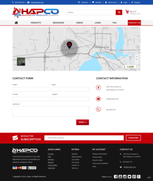 Design Wordpress par pb pour RM Brands Inc | Design : #10197826