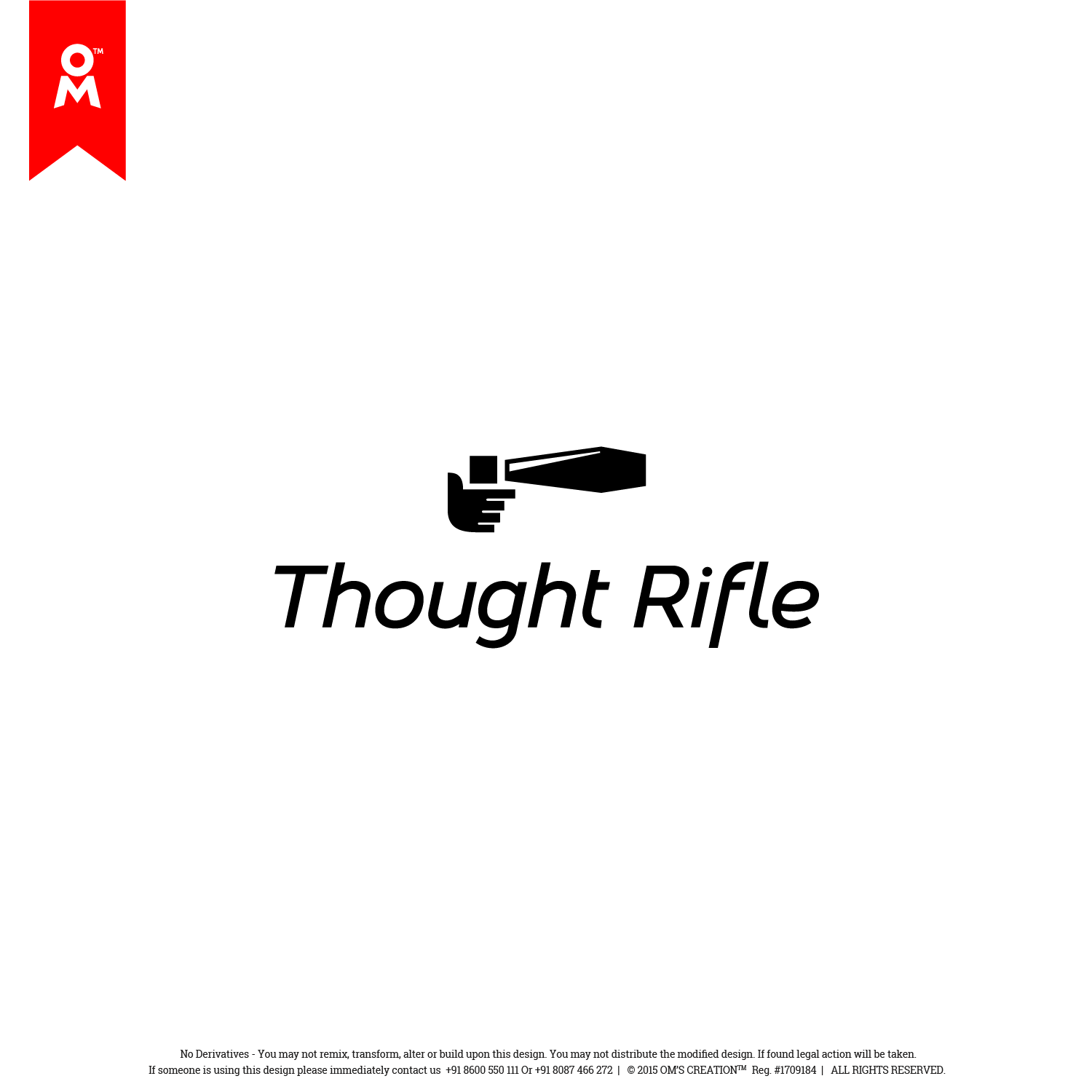 Logo-Design von Omee für ThoughtRifle LLc | Design #10235217