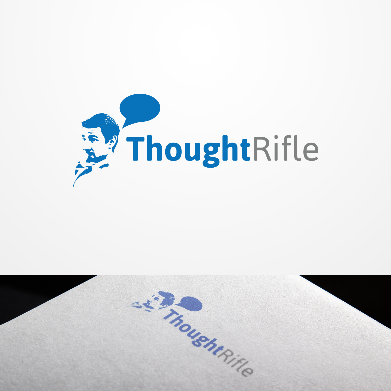 Logo Design by Grapismo Brand Studio for ThoughtRifle LLc | Design #10220063