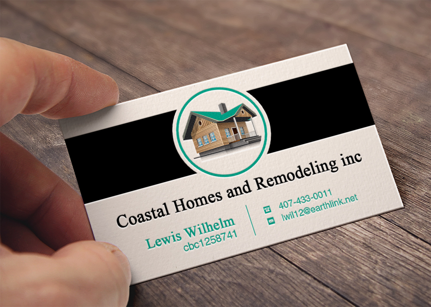 Business Card Design by Lanka Ama for Coastal Homes & Remodeling Inc | Design #10094575