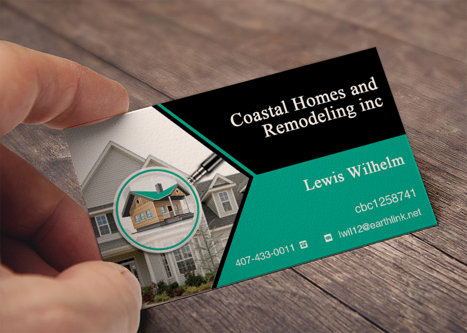 Business Card Design by Lanka Ama for Coastal Homes & Remodeling Inc | Design #10094578