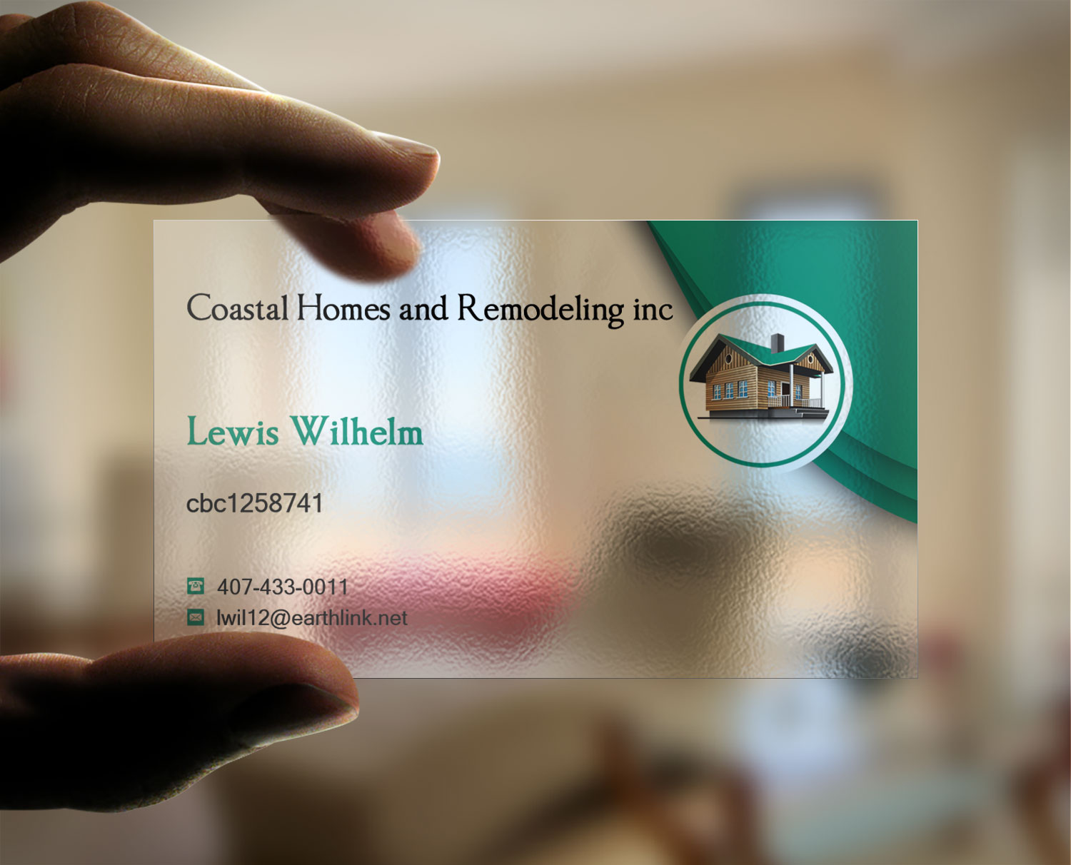 Business Card Design by Lanka Ama for Coastal Homes & Remodeling Inc | Design #10094585