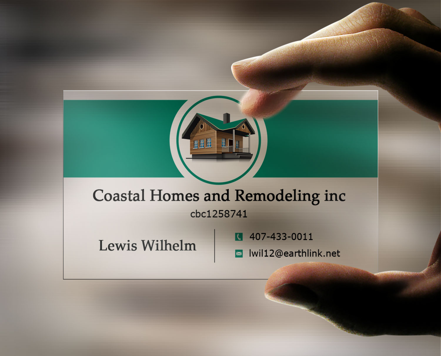 Business Card Design by Lanka Ama for Coastal Homes & Remodeling Inc | Design #10094606