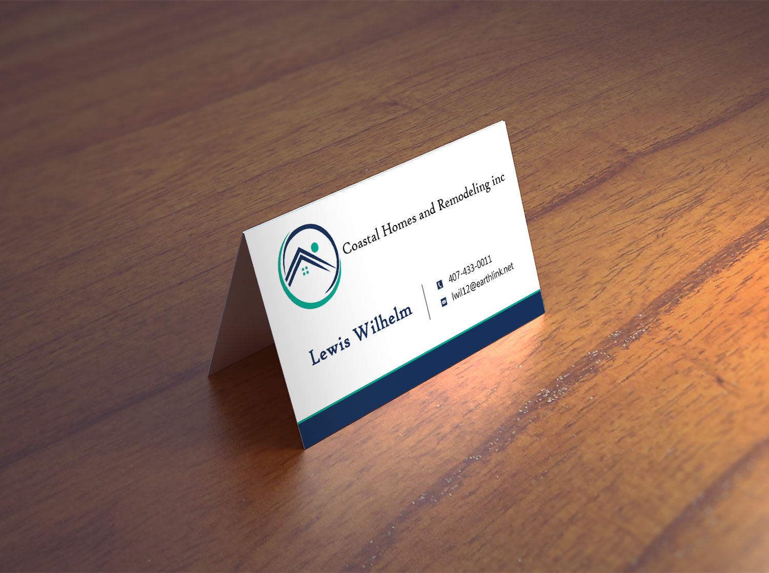 Bold Playful Business Business Card Design For Coastal Homes