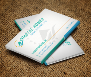 Business Card Design by Verified artistry for Coastal Homes & Remodeling Inc | Design: #14158753