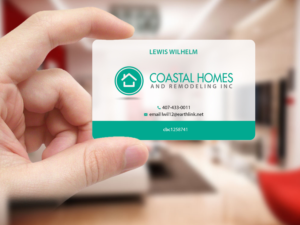 Business Card Design by Creations Box 2015 for Coastal Homes & Remodeling Inc | Design: #10096712