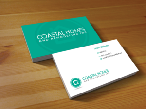 Business Card Design by Creations Box 2015 for Coastal Homes & Remodeling Inc | Design: #10096727