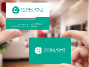 Business Card Design by Creations Box 2015 for Coastal Homes & Remodeling Inc | Design: #10096730