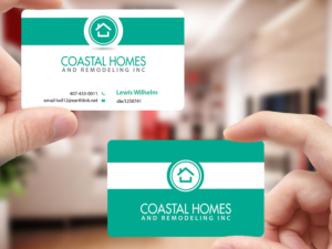 Business Card Design by Creations Box 2015 for Coastal Homes & Remodeling Inc | Design: #10096732