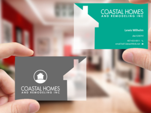 Business Card Design by Creations Box 2015 for Coastal Homes & Remodeling Inc | Design: #10096738