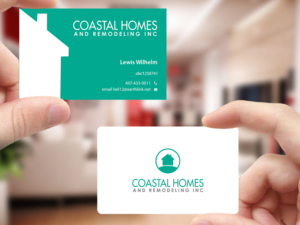 Business Card Design by Creations Box 2015 for Coastal Homes & Remodeling Inc | Design: #10096739