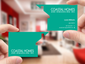 Business Card Design by Creations Box 2015 for Coastal Homes & Remodeling Inc | Design: #10096741