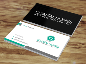 Business Card Design by Creations Box 2015 for Coastal Homes & Remodeling Inc | Design: #10096747