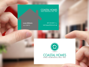 Business Card Design by Creations Box 2015 for Coastal Homes & Remodeling Inc | Design: #10096761