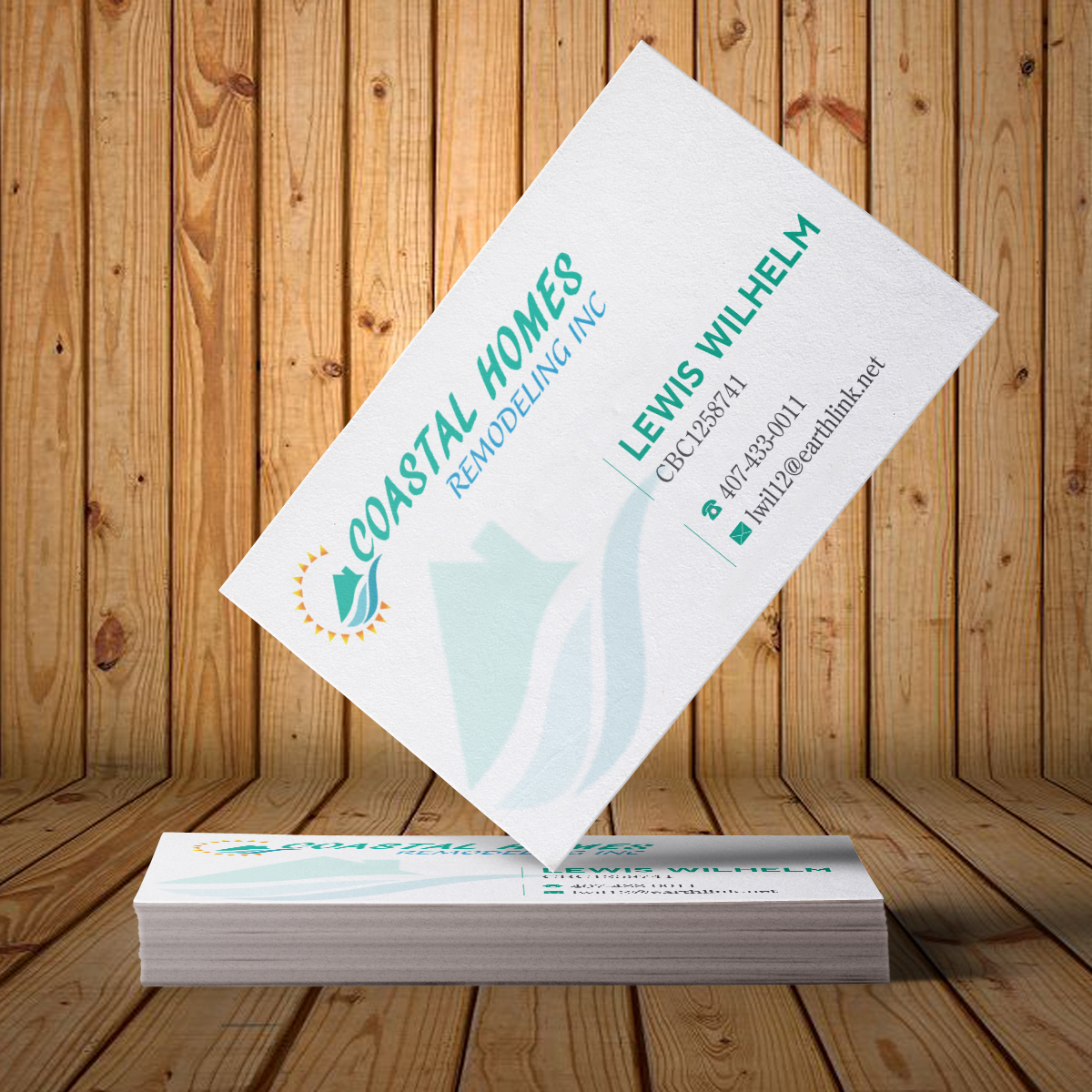 Business Card Design by e-graphics for Coastal Homes & Remodeling Inc | Design #14205008