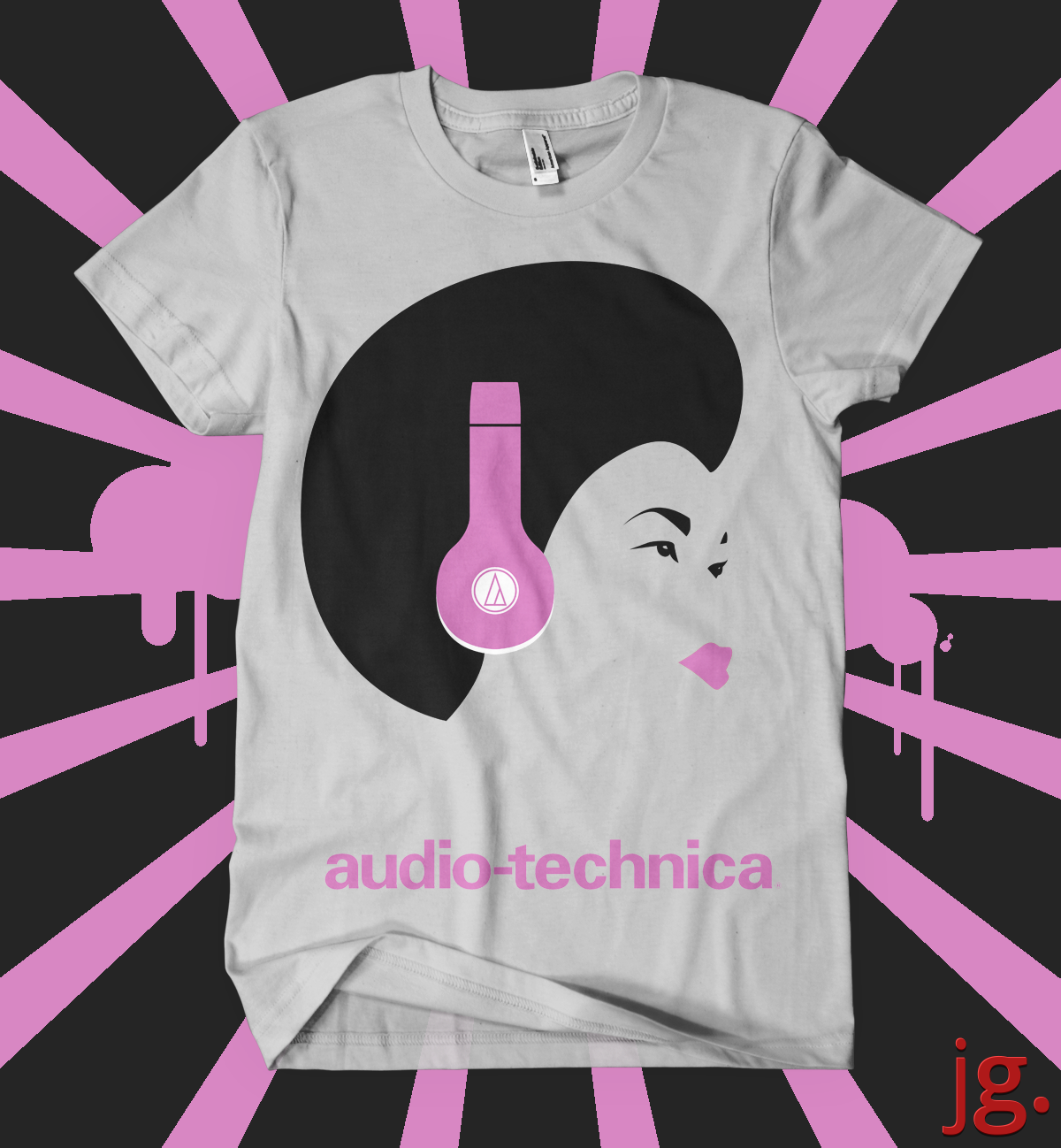 T-shirt Design by jordyboy for Audio-Technica Limited | Design #2198681