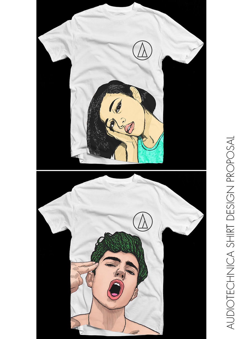 T-shirt Design by yosepmolino for Audio-Technica Limited | Design #2152381