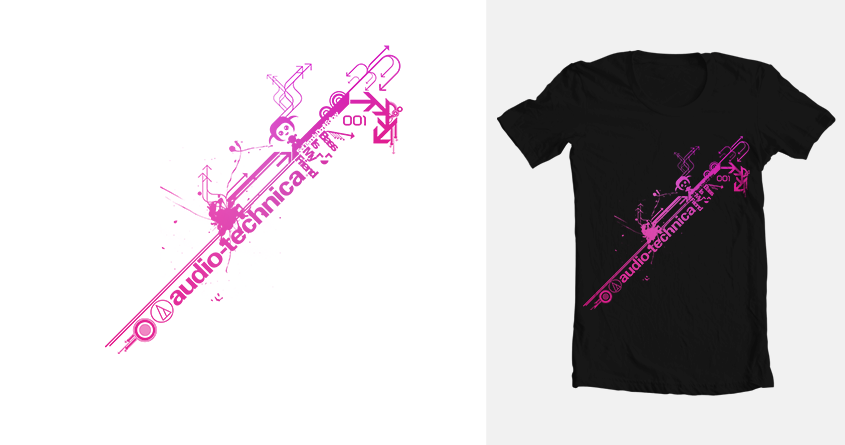 Design de T-shirt par xShineyThighx pour Audio-Technica Limited | Design #2186936