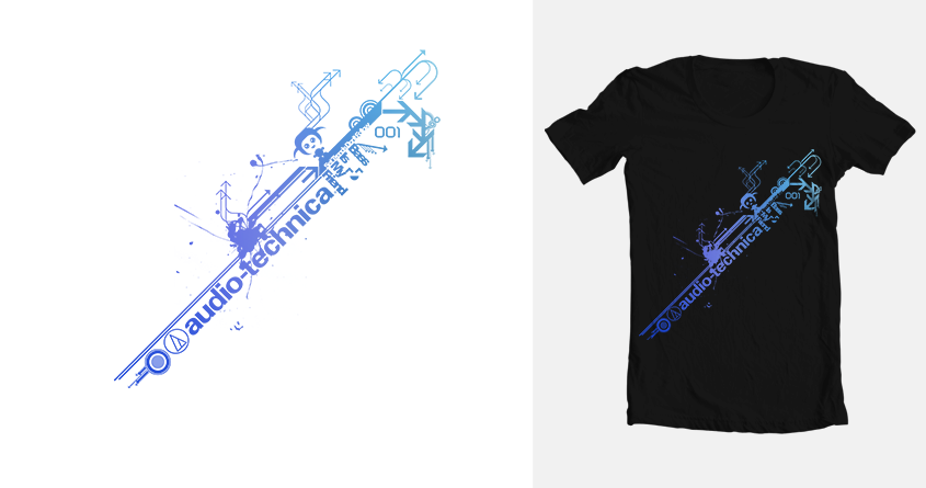 T-shirt Design by xShineyThighx for Audio-Technica Limited | Design #2186939