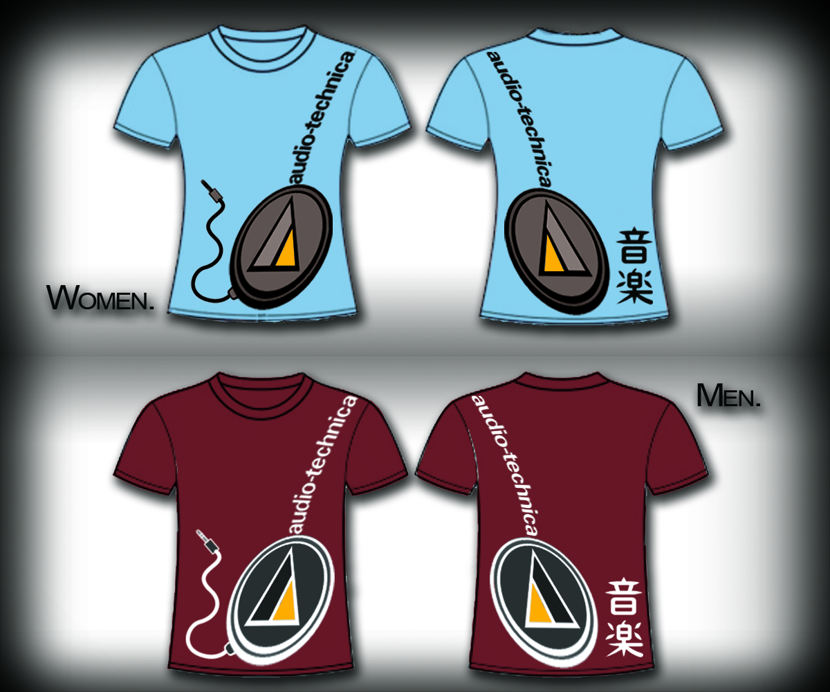 T-shirt Design by DLTDesign for Audio-Technica Limited | Design #2190311