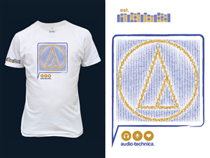 Diseño de Camiseta por P.O.Design para Audio-Technica Limited | Diseño: #2157008