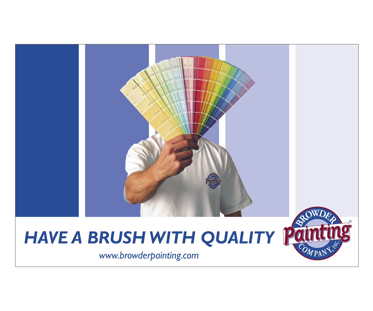 Design de Carte Postale par Freelas pour Browder Painting Company | Design #10190033