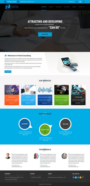 Web Design par SONA pour ce projet | Design : #10128789