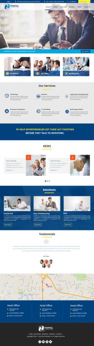 Web Design by webxvision for this project | Design #10143706