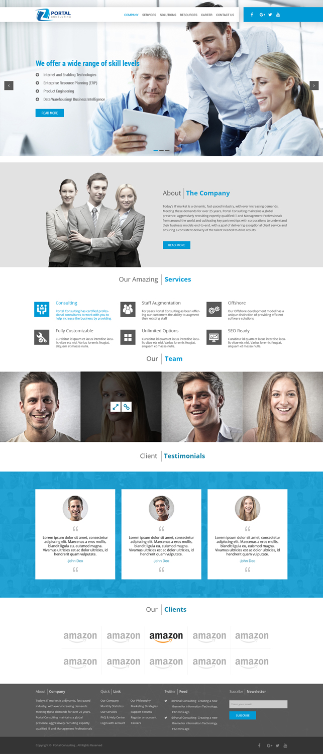 Web-Design von Abhinav Katiyar für dieses Projekt | Design #10194274