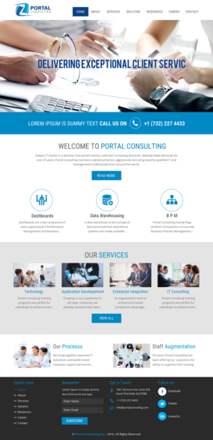 Web Design par rightway pour ce projet | Design : #10093786