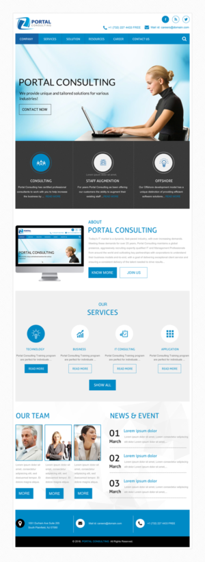 Web Design par rightway pour ce projet | Design : #10093877