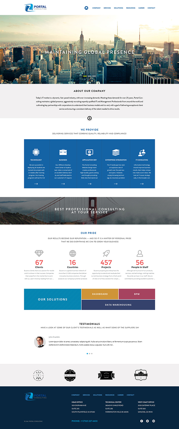 Web Design by webzersolutions for this project | Design #10090828