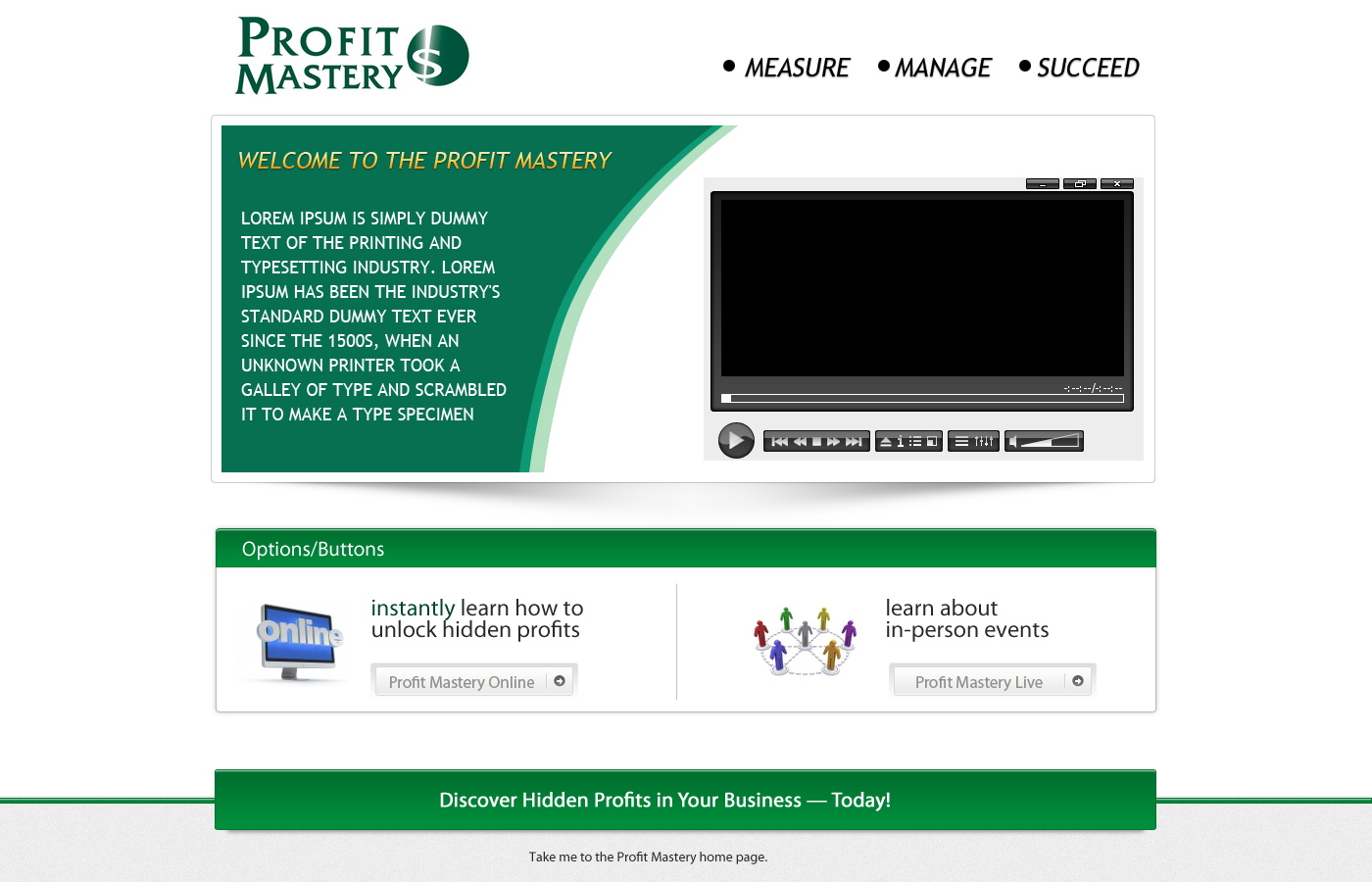 Web Design by thedesigning for this project | Design #442683