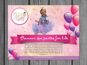 Diseño de Postal por creative.bugs para Pretty posh and pampered  | Diseño: #10110537