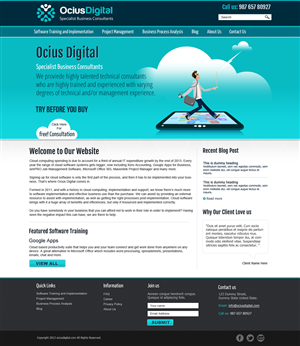 Wordpress Design by Chikki