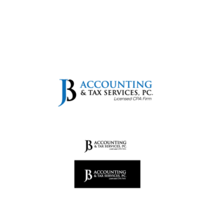 JB Accounting & Tax Services, P.C. Licensed CPA Firm  | Diseño de Logo por The RANFOUR Project