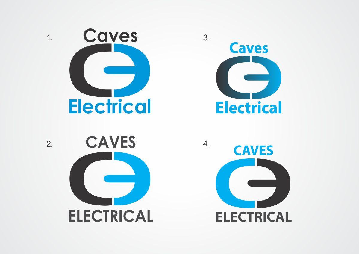 Logo Design by aannah for Caves Electrical  | Design #2167334