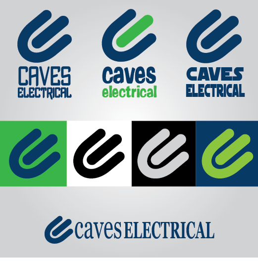 Logo Design by LDP30 for Caves Electrical  | Design #2163580