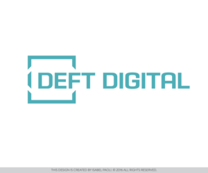 Diseño de Logo por isabel paoli para Deft Digital | Diseño: #10585484