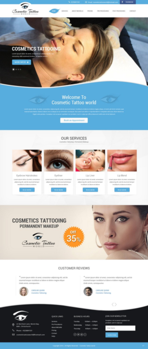Web Design by pb for this project | Design: #10110747