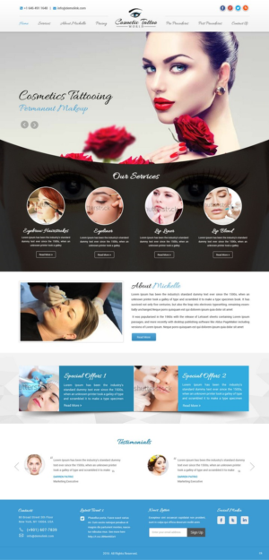 Web Design by pb for this project | Design: #10110748