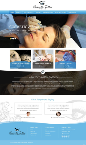 Web Design by pb for this project | Design: #10123260