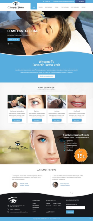 Web Design by pb for this project | Design: #10247961