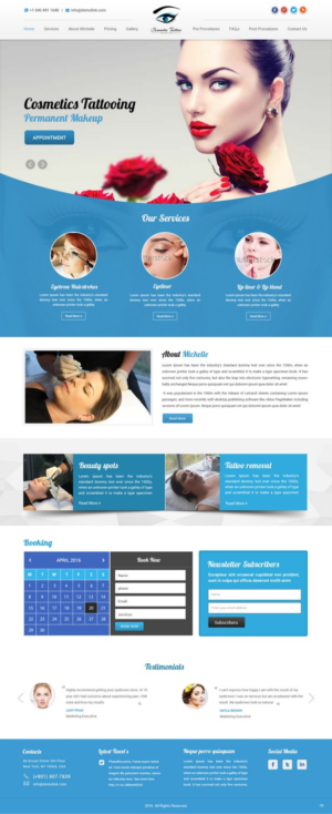 Web Design by pb for this project | Design: #10291018
