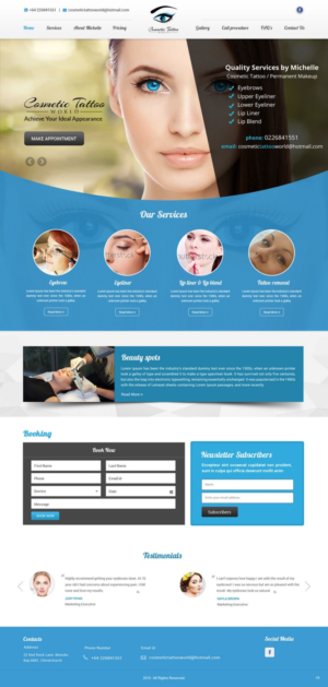 Web Design by pb for this project | Design: #10322787