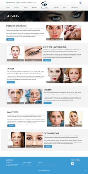 Web Design by pb for this project | Design: #10342049